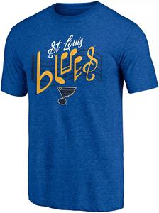St. Louis Blues Logo Sleeveless Shirt for Men – Crew Neck Space