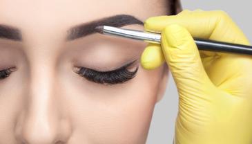 Fjerner laser øjenbrynsblegning hår?