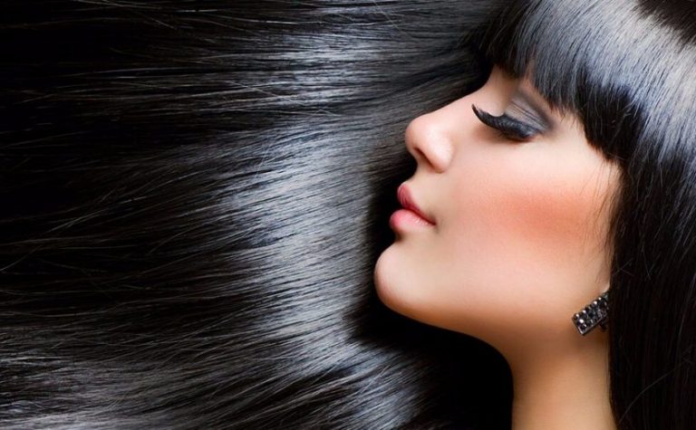 الشعر الطويل الاسود في المنام