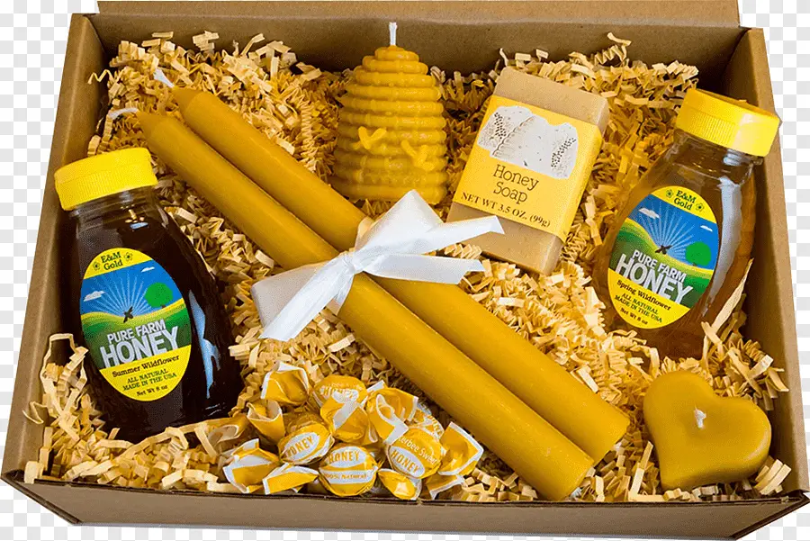 png clipart bee food gift baskets vegetarian cuisine honey gift box summary honey bee food - مدونة صدى الامة