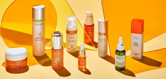 Saya mencoba serum wajah vitamin C