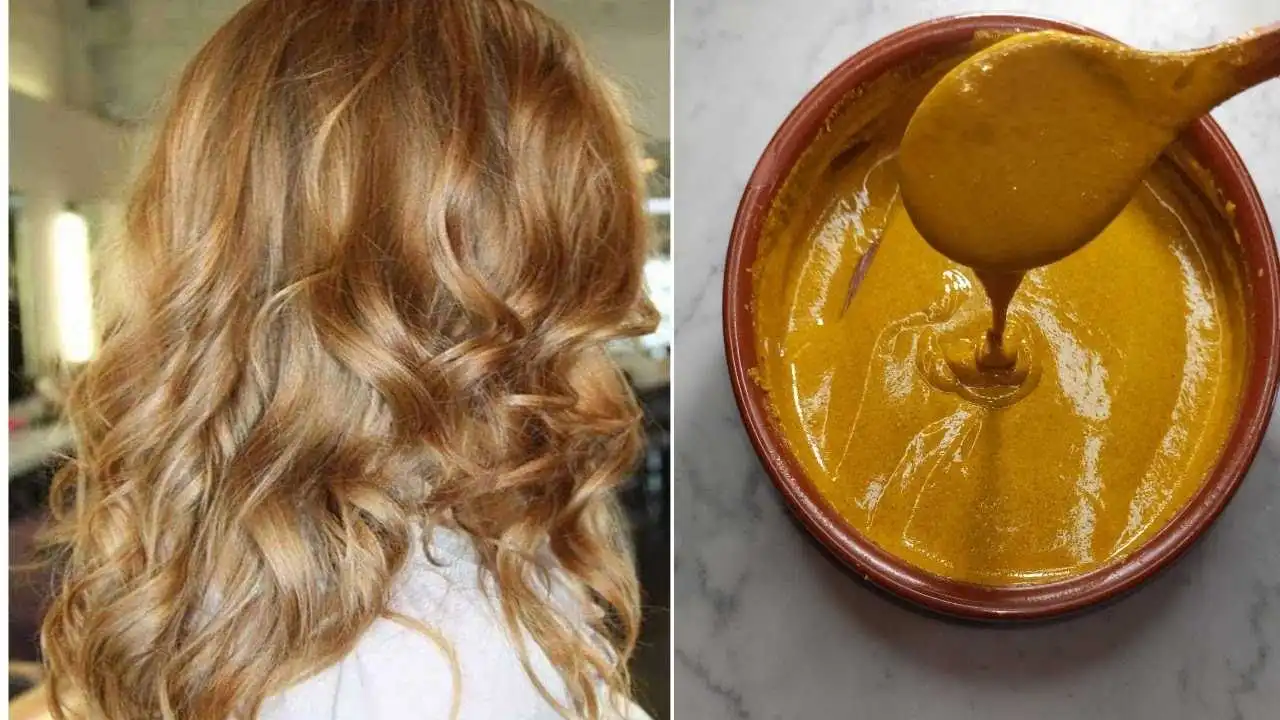 تجربتي مع صبغة النسكافيه والكركم