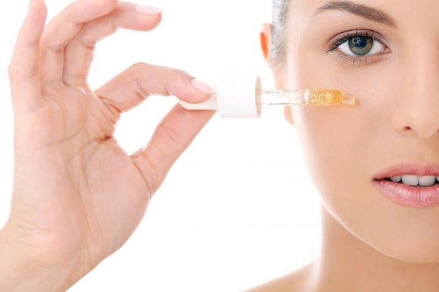 زيت جنين القمح للهالات السوداء