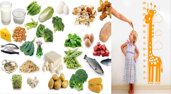 اكلات تطول الجسم