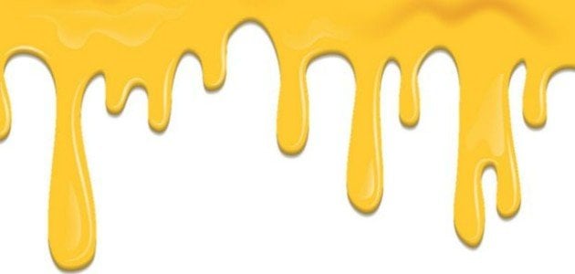 die gelbe Farbe