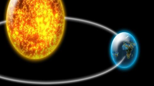 تدور الأرض حول الشمس وماهي نتائج دوران الأرض حول الشمس؟