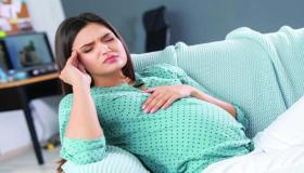Headaches in pregnant women and fetal gender